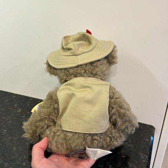 Pickford Bears Brass Button Collectables Tanner  Bear Plush 11”  1997 With Tags - Picture 4 of 9